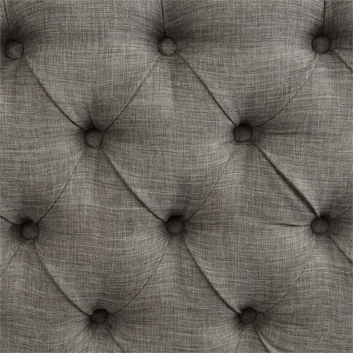 Furniture of America Sinuata Fabric Light Gray Wingback Counter Chair