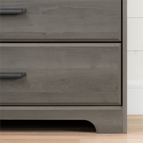 South Shore Versa 8 Drawer Dresser in Gray Maple