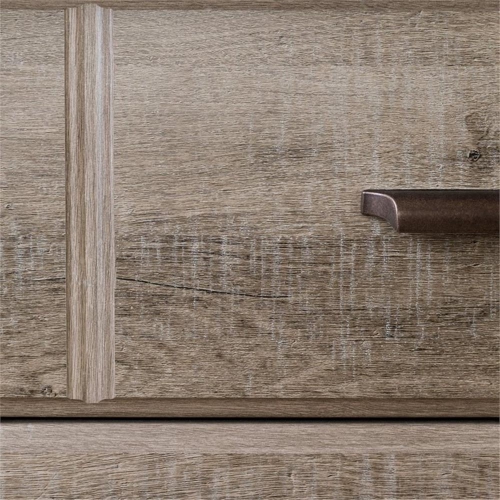 South Shore Versa 8 Drawer Dresser in Weathered Oak