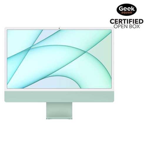 Open Box Apple iMac 24" (Spring 2021) Green (Apple M1 Chip / 7Core