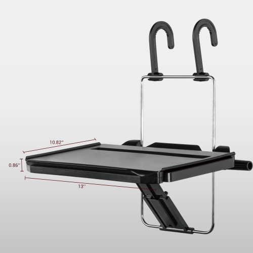 Foldable Steering Wheel Car Back Seat Tray with Cup Holder for Laptop Tablet Cellphone and Car Trip - PrimeCables