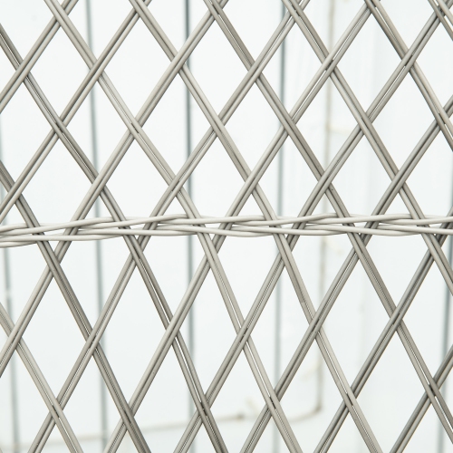 Outsunny Rattan Rocking Chair, Outdoor Wicker Patio Rocker Chair Furniture with Thick Cushions, for Garden Backyard Porch, Khaki