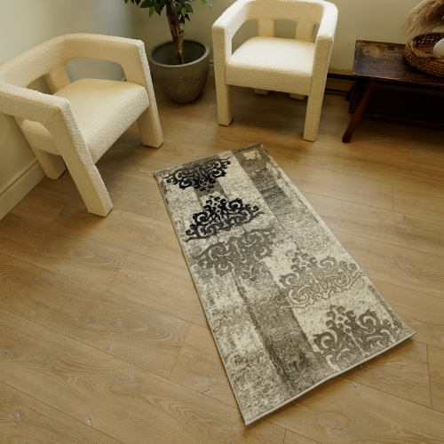 Rug Branch Modern Abstract Fractal Indoor Rug