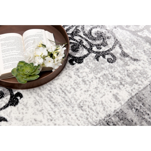 Rug Branch Modern Abstract Fractal Indoor Rug