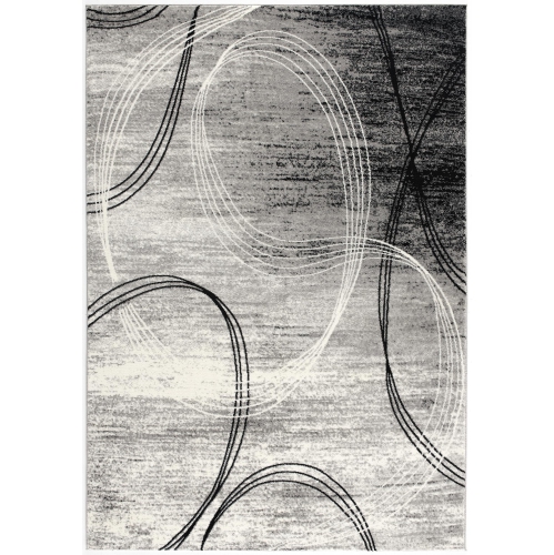 Rug Branch Modern Abstract Swirls Indoor Rug