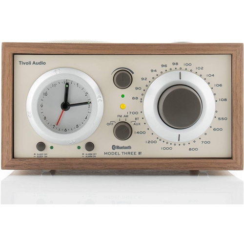 Tivoli Audio Model Three BT with USB in Walnut/Beige