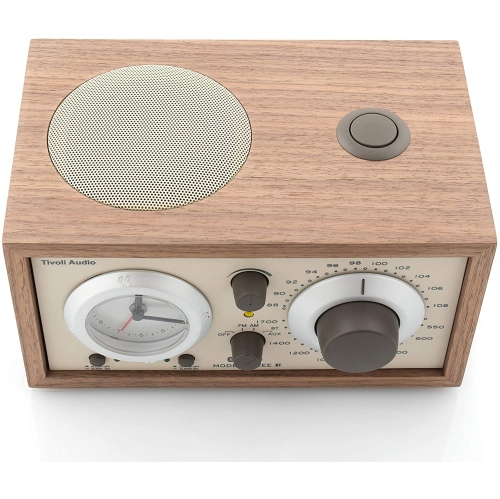 Tivoli Audio Model Three BT with USB in Walnut/Beige