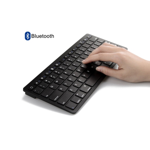 Clavier Bluetooth Sans Fil Universel BK3001 Pour IMAC / PC - Blanc - Gixcor