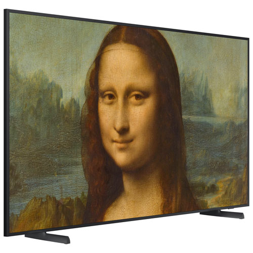 Téléviseur intelligent Tizen HDR QLED UHD 4K de 55 po Le Cadre de Samsung (QN55LS03BAFXZC) - 2022 - Noir anthracite