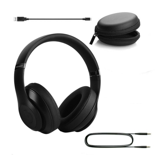 Refurbished - Beats by Dr. Dre Studio3 Headband Wireless Bluetooth Headphones - Matte Black