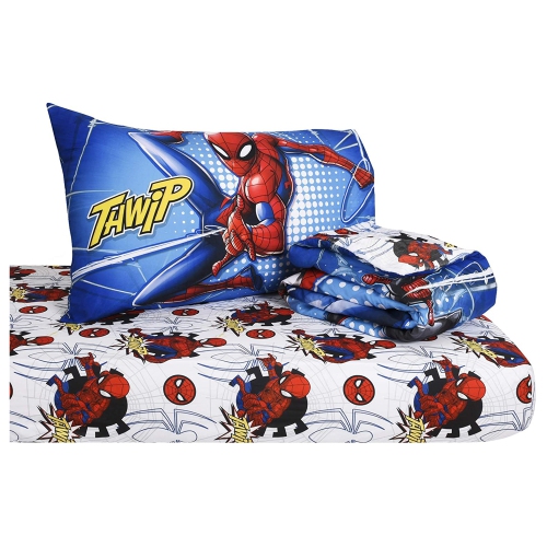 Marvel Spiderman 3-Piece Toddler Bedding Sheet Set