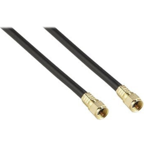 Boîte ouverte – Câble coaxial RG6 de 25 pi/7,6 m intérieur/extérieur RF-RG625BK de Rocketfish