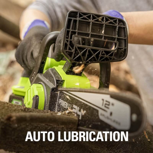 Greenworks 24V 12-inch Brushless Chainsaw, Tool Only