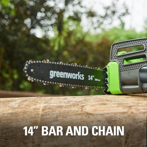Greenworks 10.5 Amp Corded 14-Inch Chainsaw