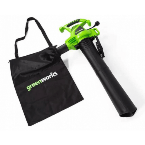 Greenworks 12Amp 235 MPH - 380 CFM Corded Blower/Vacuum with Metal Impeller