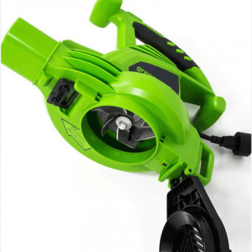Greenworks 12Amp 235 MPH - 380 CFM Corded Blower/Vacuum with Metal Impeller