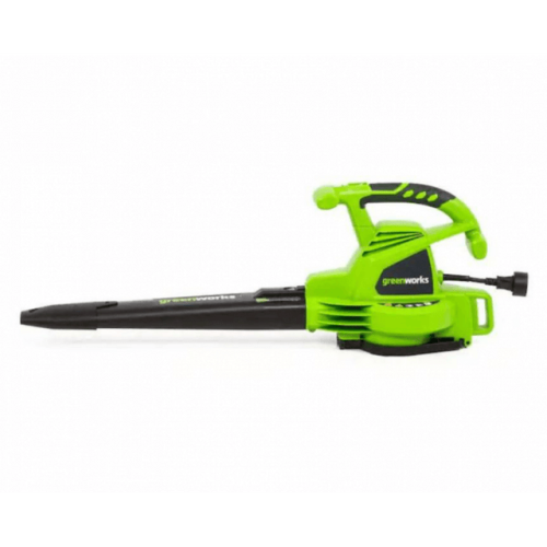 Greenworks 12Amp 235 MPH - 380 CFM Corded Blower/Vacuum with Metal Impeller