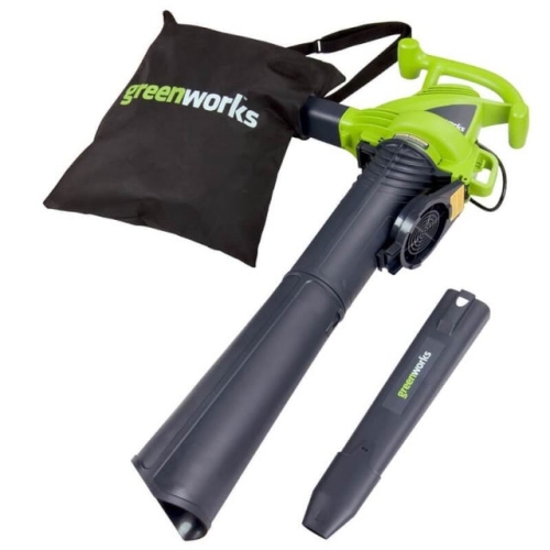 Greenworks 12Amp Corded 230 MPH- 375 CFM 2-Speed Blower/Vacuum