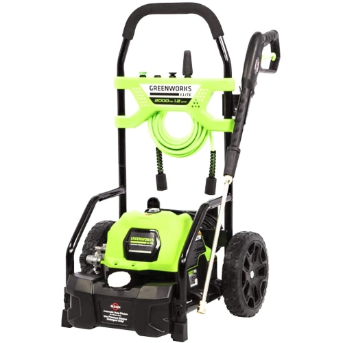 Power washer greenworks 2000 shop psi