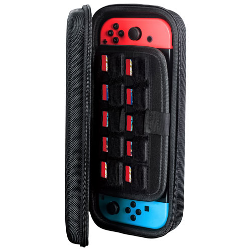 Image 3 of 9.. Insignia Go Storage & Travel Case for Nintendo Switch - Black - Only at Best Buy