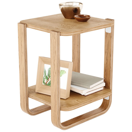 Bellwood Modern Square End Table - Natural