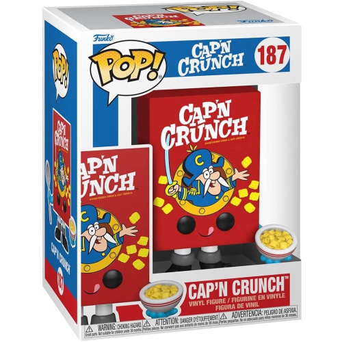 Pop Icons Cap'N Crunch 3.75 Inch Action Figure - Cap'N Crunch #187