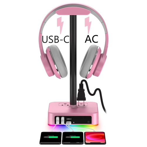 Mr. Sparkle RGB Headphone Stand with 