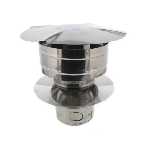 Eccotemp 4" Vertical Stainless Steel Water Heater Vent Kit