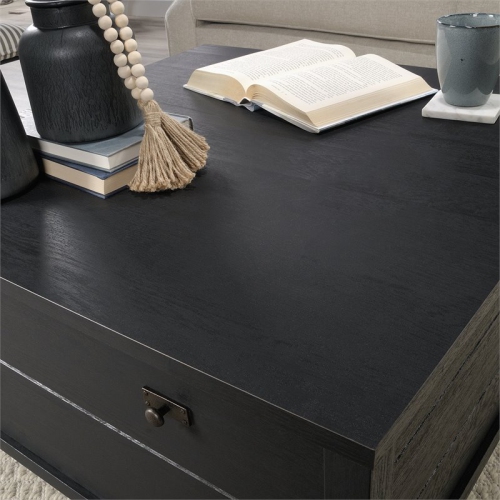 Pemberly Row 2 Drawer Wooden Storage Coffee Table in Raven Oak
