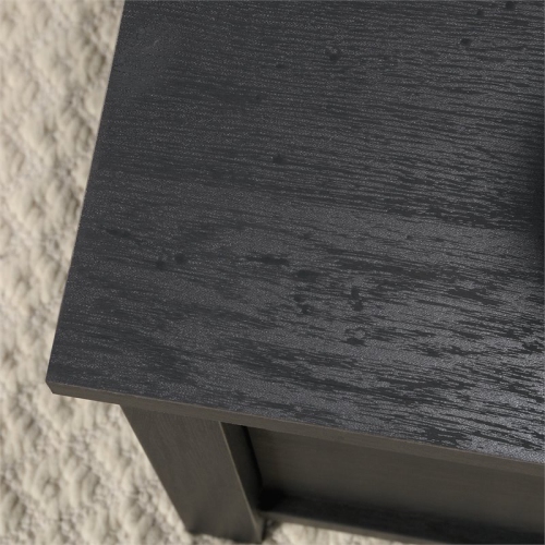 Pemberly Row 2 Drawer Wooden Storage Coffee Table in Raven Oak