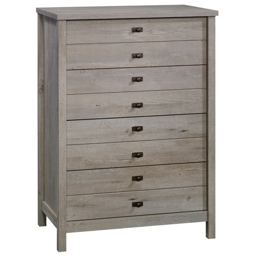 PEMBERLY ROW  Contemporary 4 Drawer Chest In Mystic Oak