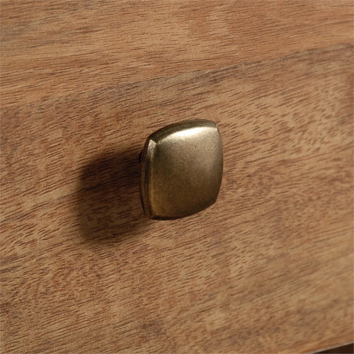 Pemberly Row 1 Drawer Wooden Nightstand in Sindoori Mango