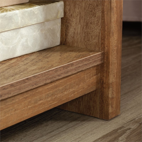 Pemberly Row 1 Drawer Wooden Nightstand in Sindoori Mango