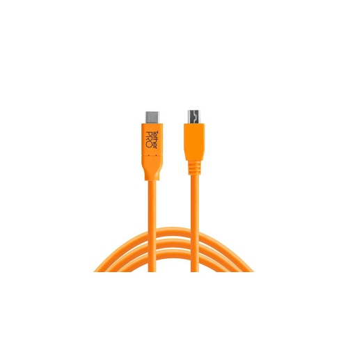 TETHER TOOLS TetherPro USB-C to 3.0 Micro-B 5-Pin ORANGE