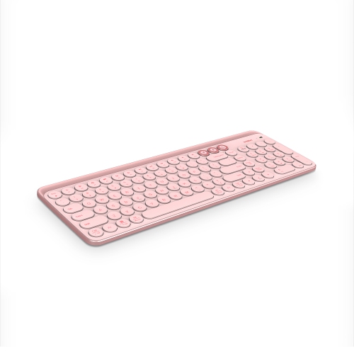 XIAOMI MIIIW K02 Dual-Mode Wireless Bluetooth Universal Keyboard, Scissor Switch, 102-Key, Sakura Pink