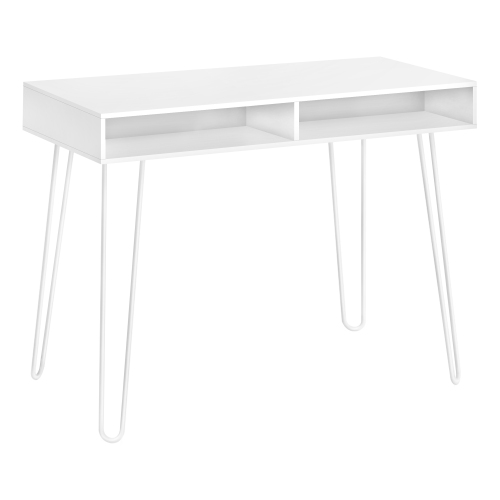 Monarch Specialties I 7770 Computer Desk 40"L White White Metal