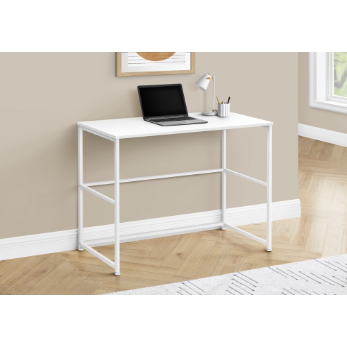 MONARCH SPECIALTIES  I 7775 Computer Desk 40"l Metal In White