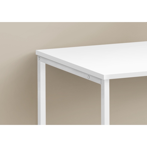 Monarch Specialties I 7775 Computer Desk 40"L White White Metal