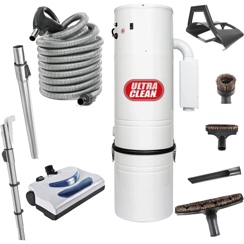 Aspirateur central Ultra Clean SC200, 7,500 pi2 Accessoires de tuyau électrique pour tête motorisée