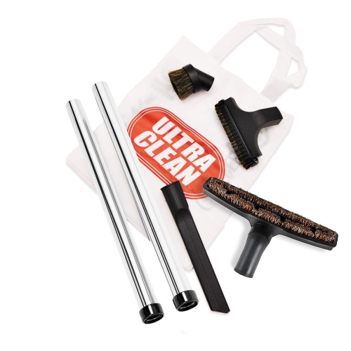 Ultra Clean Deluxe Bare Floor and Carpet 30 Foot Hose and Accessories Central Vacuum Kit