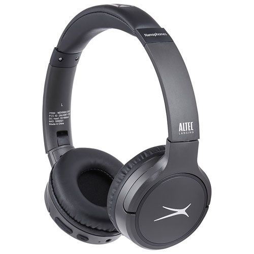 Casque d'écoute Bluetooth NanoPhone d'Altec Lansing - Anthracite