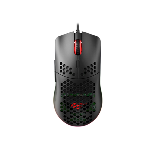 Havit MS1023 Wired RGB backlight Lightweight Honeycomb Shell design, 6400DPI, Programmable Gaming Mouse_Black