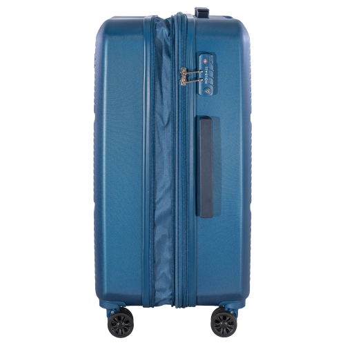 Valise moyenne de 24 po de la collection Orion de Holdall, bleu suédois