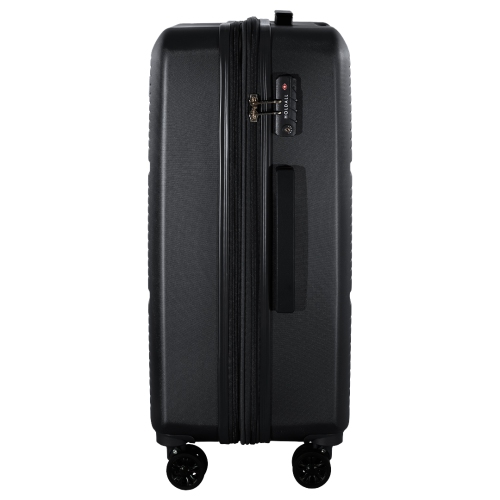 Valise moyenne de 24 po de la collection Orion de Holdall, noir