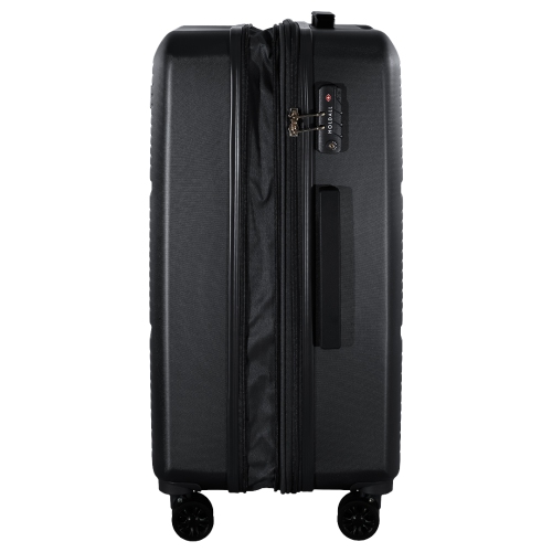 Valise moyenne de 24 po de la collection Orion de Holdall, noir