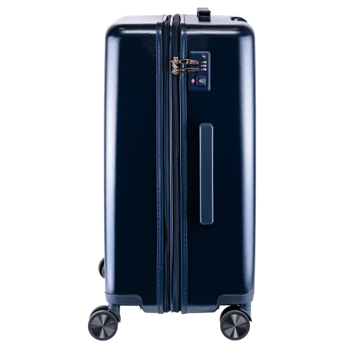 Valise moyenne de 24 po de la collection Himko de Holdall, bleu marine
