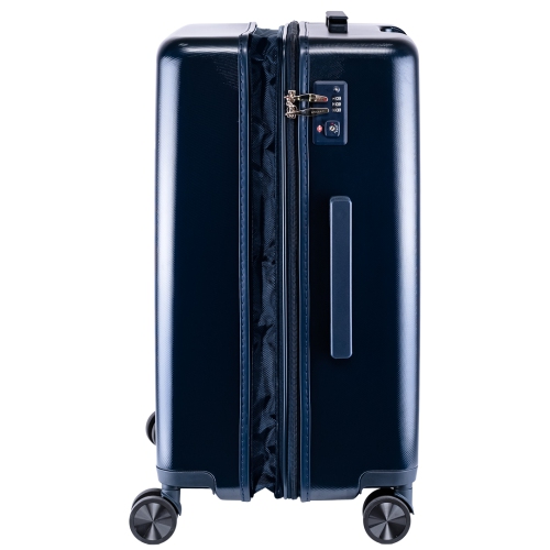 Valise moyenne de 24 po de la collection Himko de Holdall, bleu marine