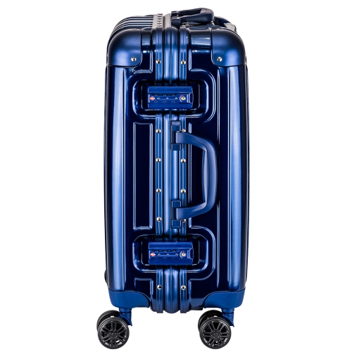 Holdall Thalia Collection Aluminum Frame Cabin Luggage, True Blue