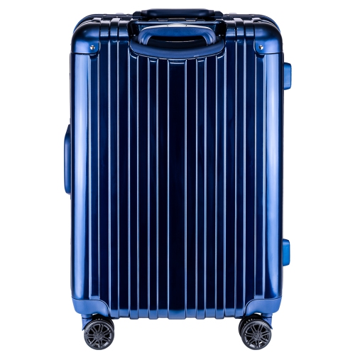 Valise moyenne de 24 po avec cadre en aluminium de la collection Thalia de Holdall, bleu pur