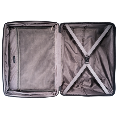 Grande valise de 28 po de la collection Himko de Holdall, noir minuit